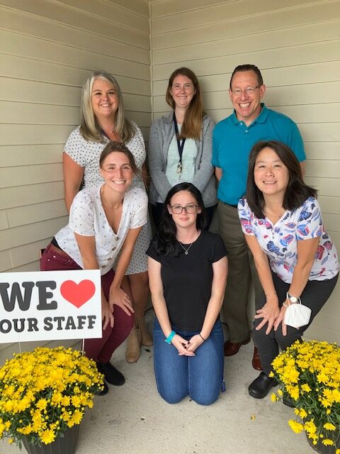 Director and team leaders of Transitions Centers Inc