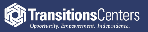 Transitions Center logo with their tagline